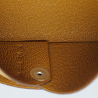 Hermes Calvi Duo Coin Case Manufactured in Leather Beige — view 8