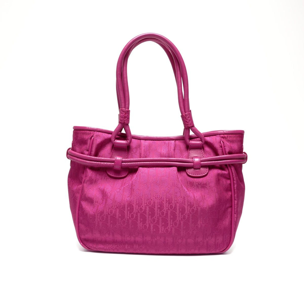 Dior Handbag la Oblique Canvas Trotter — view 3