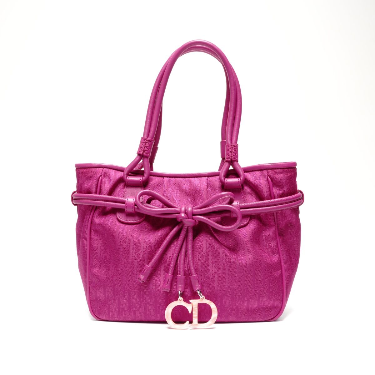 Dior Handbag la Oblique Canvas Trotter — view 2