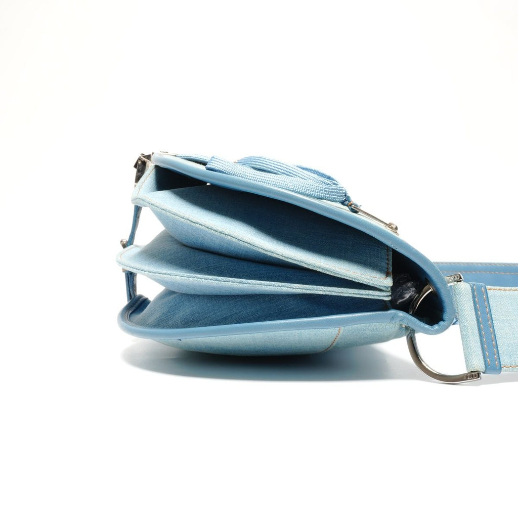 Dior Shoulder Bag Denim a Dos Mid It Corset — view 5