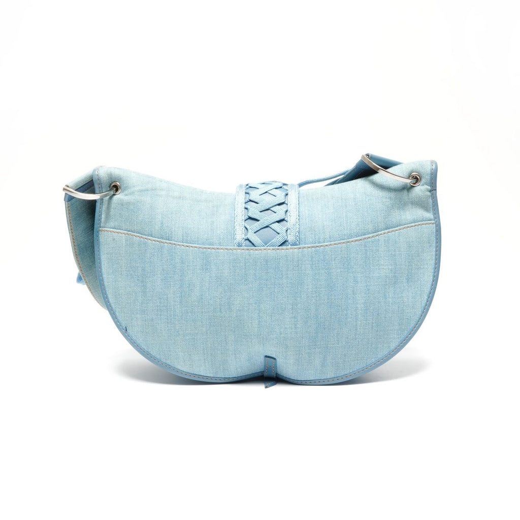 Dior Shoulder Bag Denim a Dos Mid It Corset — view 3