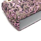 Dior Handbag Patent Leather Small Rose Black Pink — view 6