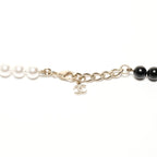 Chanel Necklace CC Logo Pearl — view 8