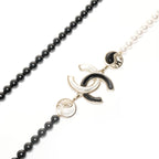 Chanel Necklace CC Logo Pearl — view 4