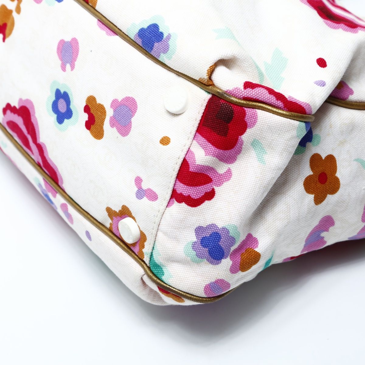 Chanel Tote Canvas Floral Pattern — view 7