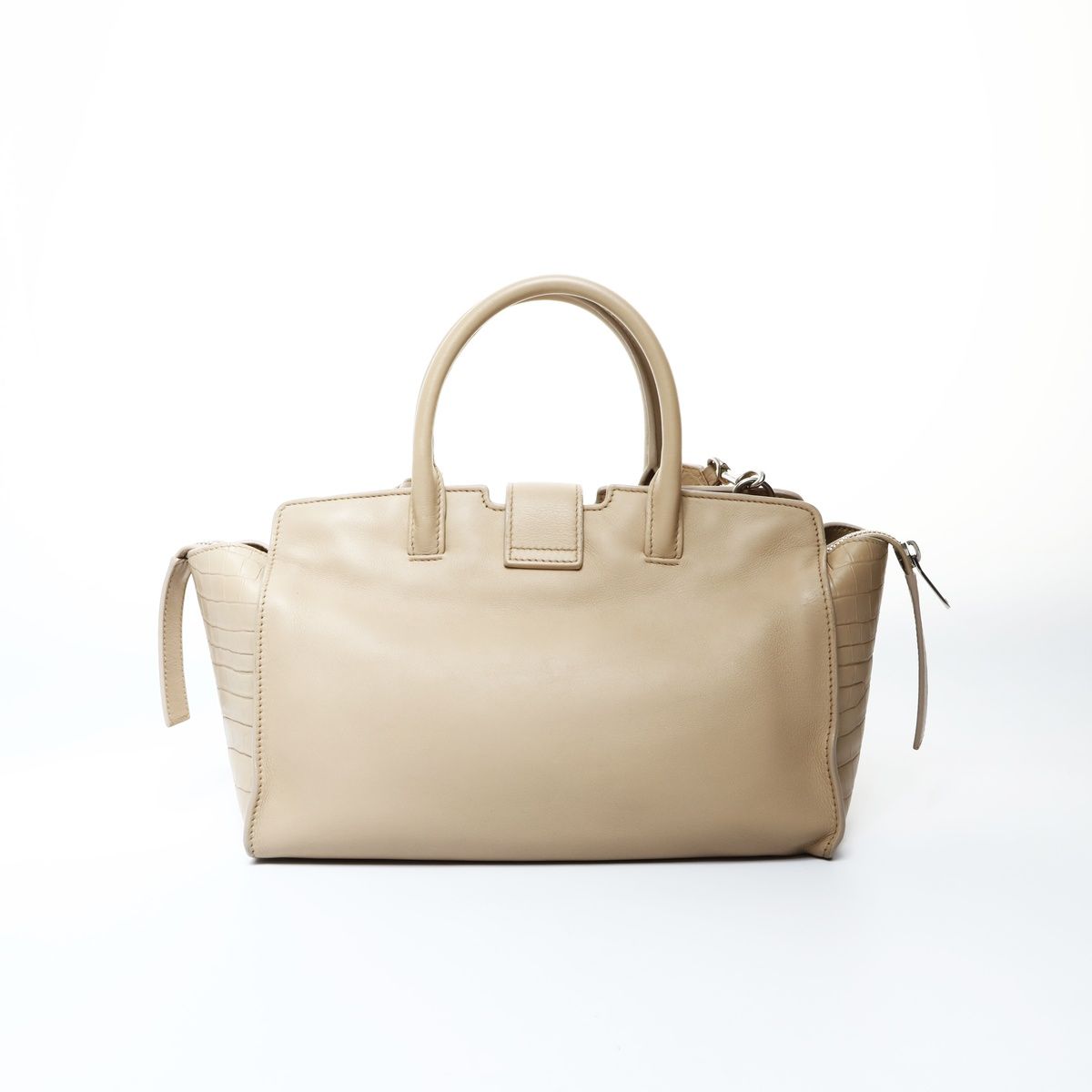 Saint Laurent Yves Handbag Downtown Cabas 2-Way Embossed — view 2