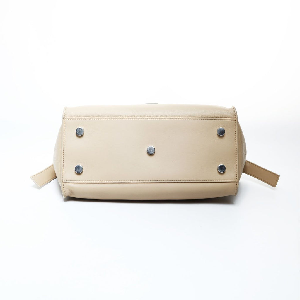 Saint Laurent Yves Handbag Downtown Cabas 2-Way Embossed — view 7