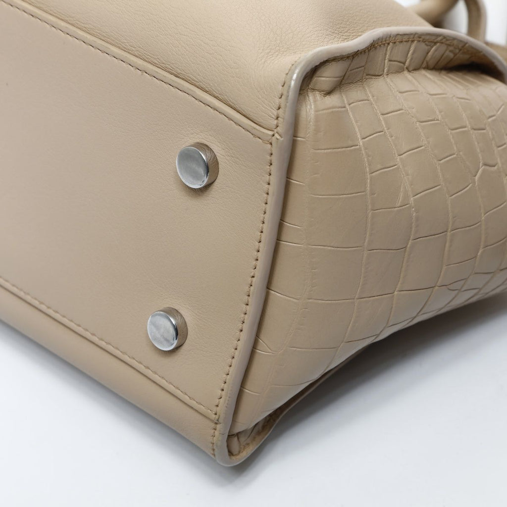 Saint Laurent Yves Handbag Downtown Cabas 2-Way Embossed — view 6