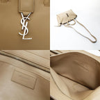 Saint Laurent Yves Handbag Downtown Cabas 2-Way Embossed — view 8