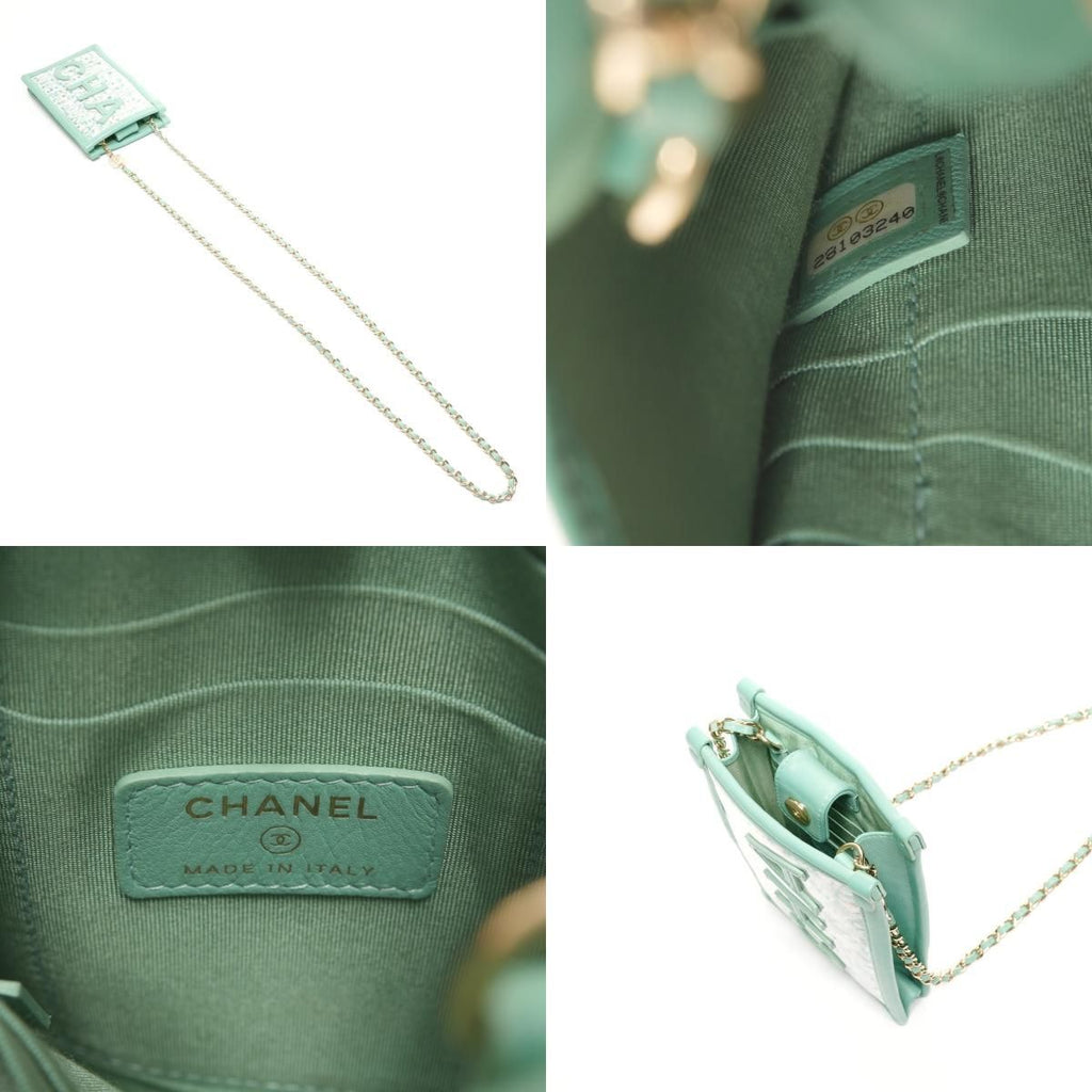 Chanel Shoulder Bag Tweed Clutch Phone Case — view 9