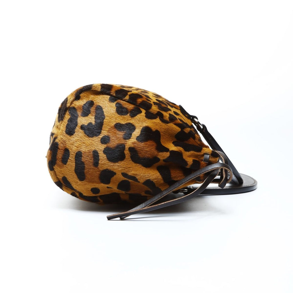 Prada Handbag Calf Hair Leopard — view 4