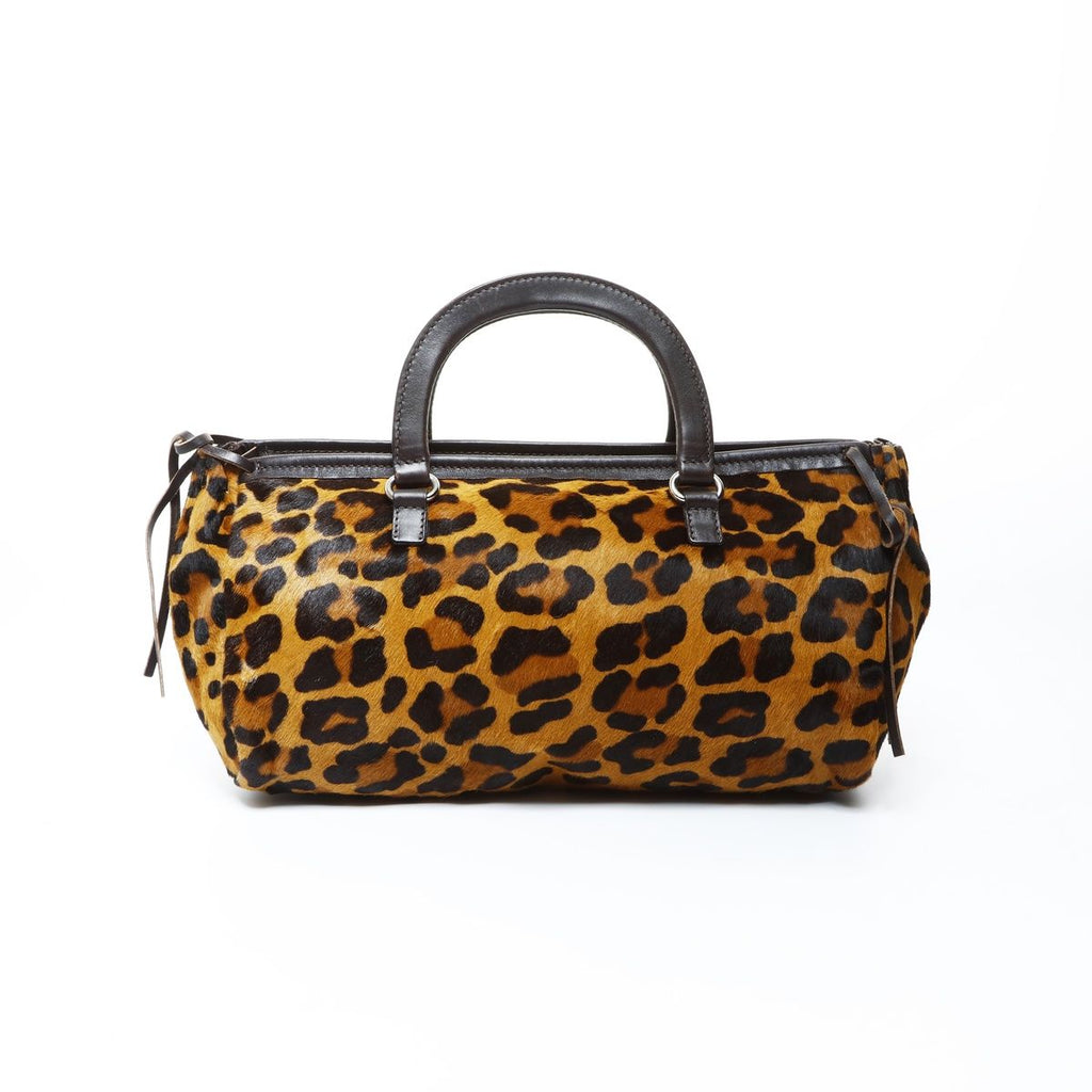 Prada Handbag Calf Hair Leopard — view 2