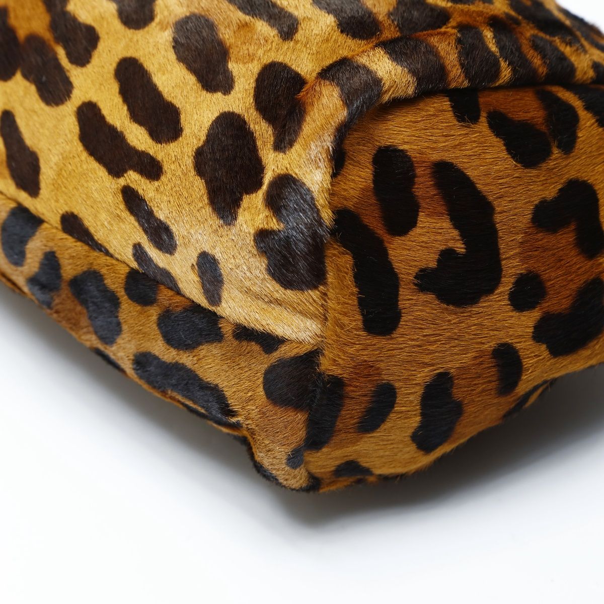 Prada Handbag Calf Hair Leopard — view 6