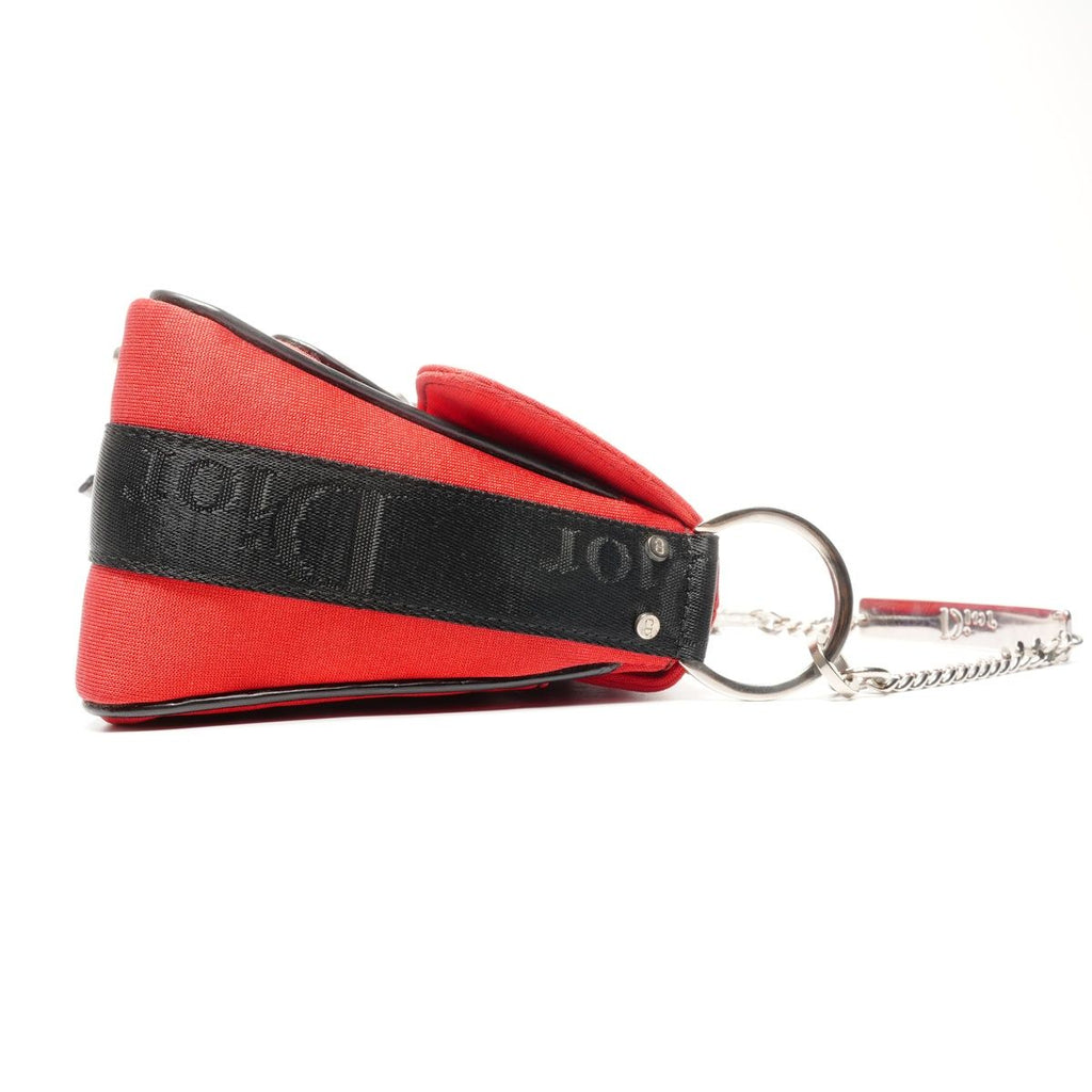 Dior Shoulder Bag Hardcore Canvas Galliano Era — view 4