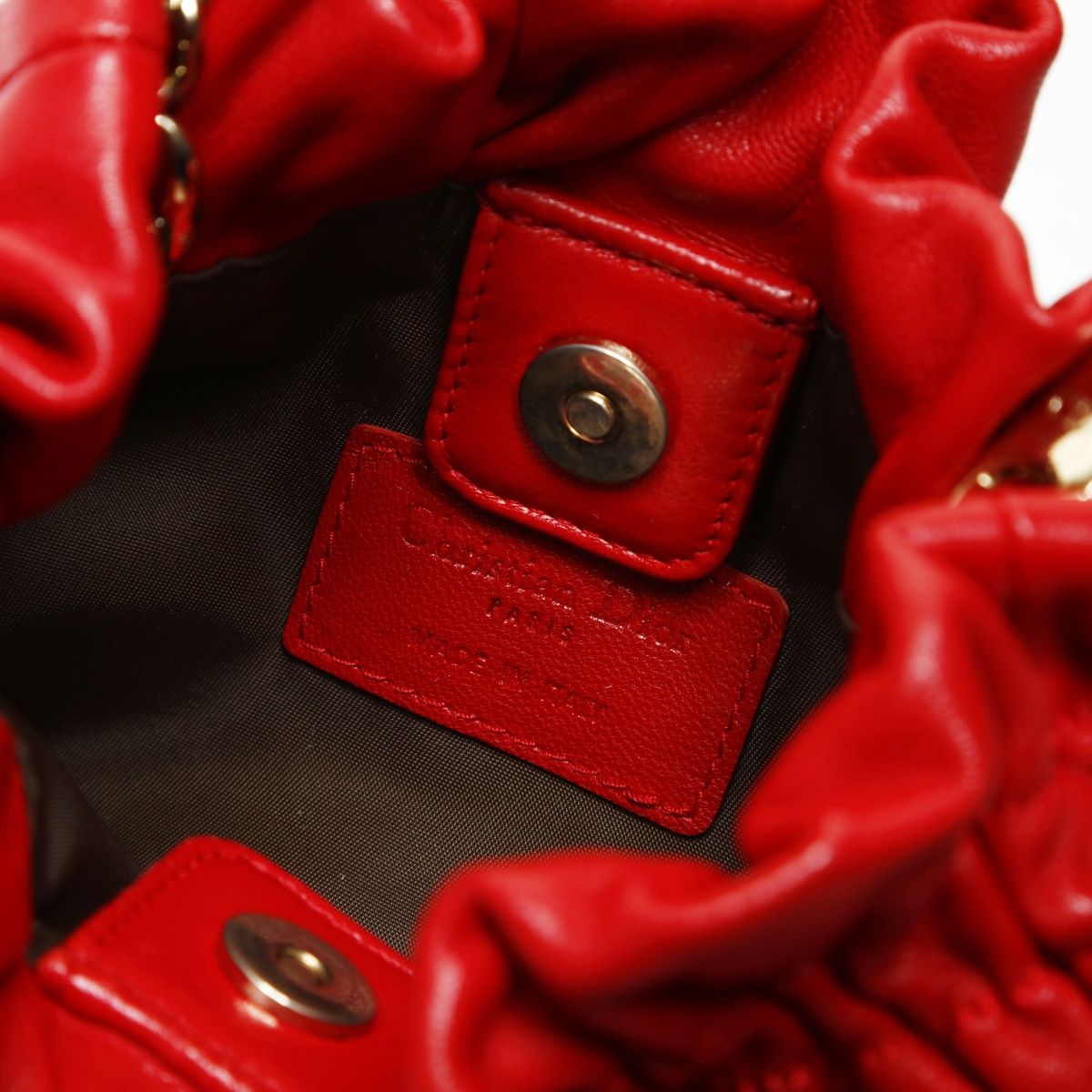 Dior Shoulder Bag Cannage Mini Pearl — view 9