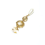 Chanel Earrings Shell Pearl Rhinestone Drop — view 6