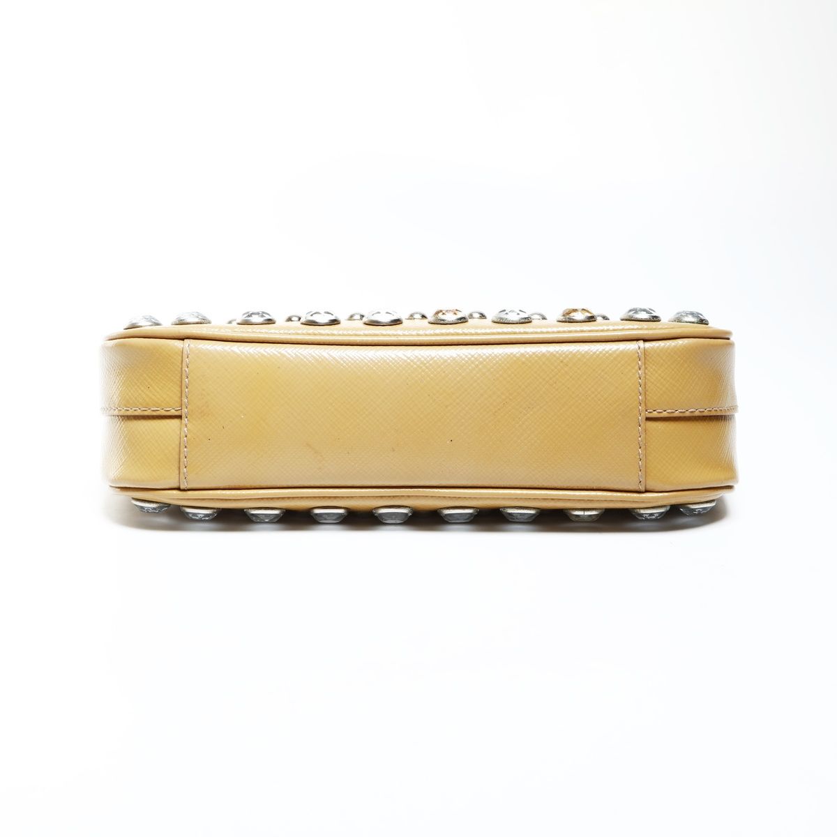 Prada Shoulder Bag Bijoux Patent Leather Pouch — view 7