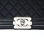 Chanel Shoulder Bag Boy Lambskin Mini Stingray — view 8