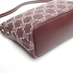 Celine Shoulder Bag Macadam Canvas Hobo — view 5