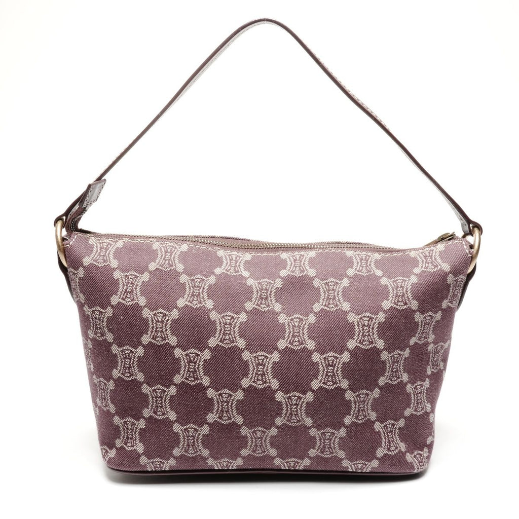 Celine Shoulder Bag Macadam Canvas Hobo — view 2