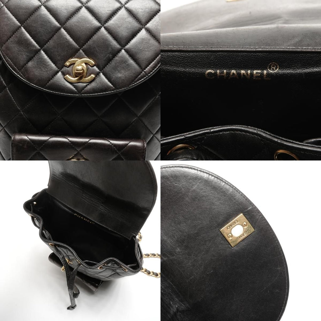 Chanel Backpack Lambskin Duma Quilted — view 9