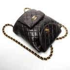 Chanel Backpack Lambskin Duma Quilted — view 8