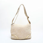 Chanel Shoulder Bag Suede CC Logo Flap Chain — view 2