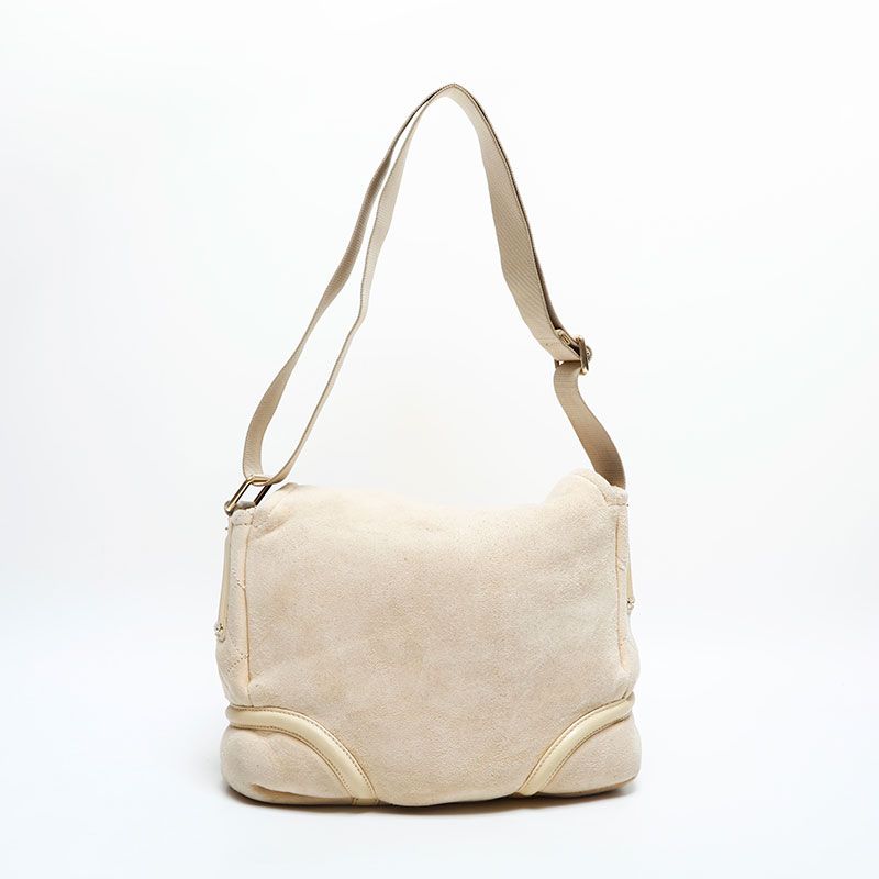 Chanel Shoulder Bag Suede CC Logo Flap Chain — view 2