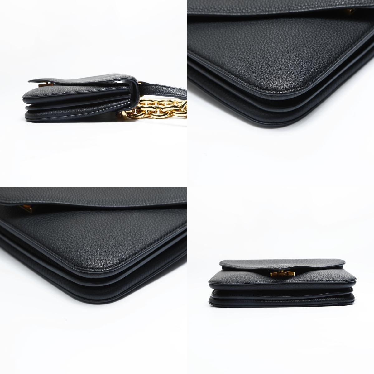 Bottega Veneta Shoulder Bag Leather Mount Envelope Chain — view 9