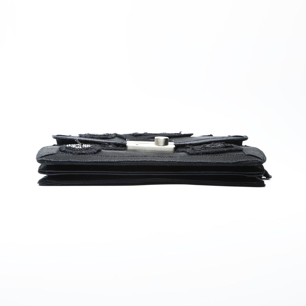 Prada Shoulder Bag Satin Bead Embroidery Sound Braid — view 8