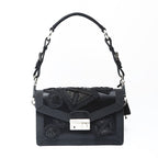 Prada Shoulder Bag Satin Bead Embroidery Sound Braid — view 2