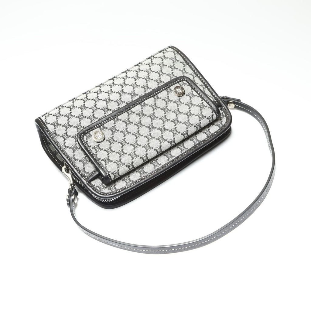 Celine Handbag Macadam Canvas — view 9