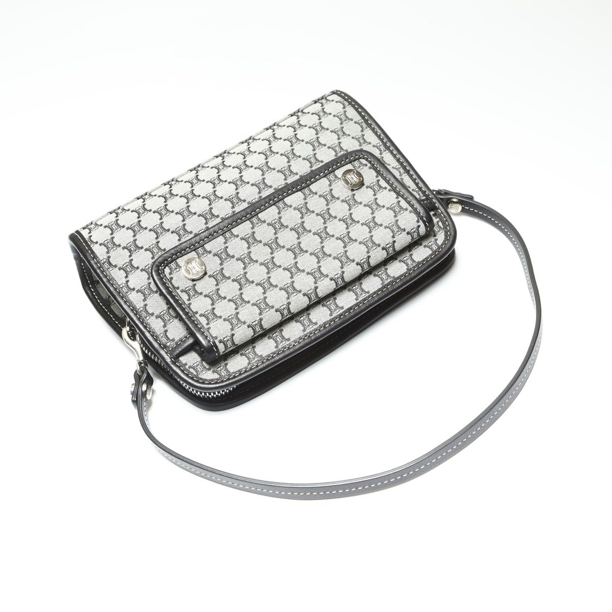 Celine Handbag Macadam Canvas — view 9