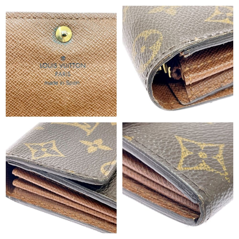 Louis Vuitton Monogram Portefeuille Sarah Brown Long Wallet — view 5