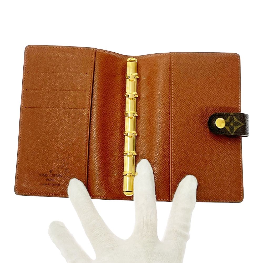 Louis Vuitton Monogram Agenda PM Notebook Cover Brown — view 5