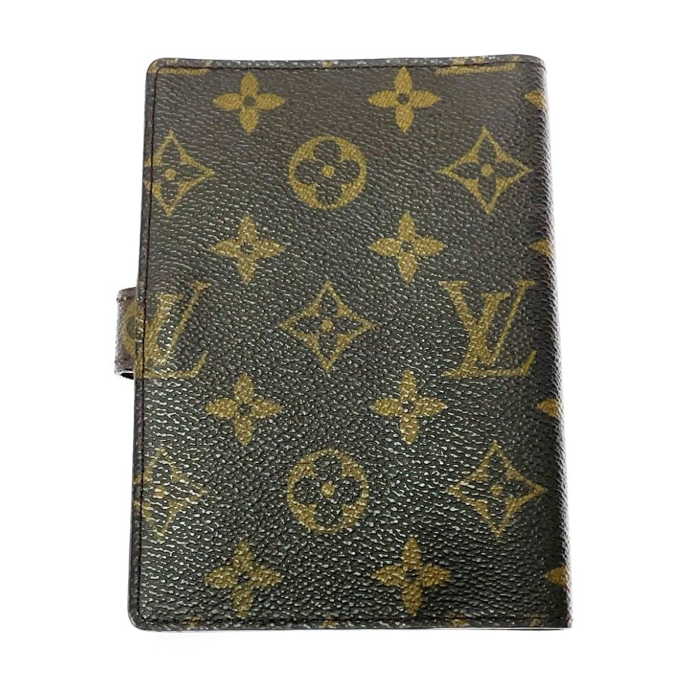Louis Vuitton Monogram Agenda PM Notebook Cover Brown — view 4