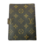 Louis Vuitton Monogram Agenda PM Notebook Cover Brown — view 4
