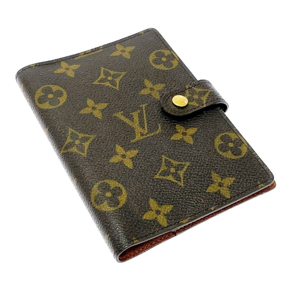 Louis Vuitton Monogram Agenda PM Notebook Cover Brown — view 2