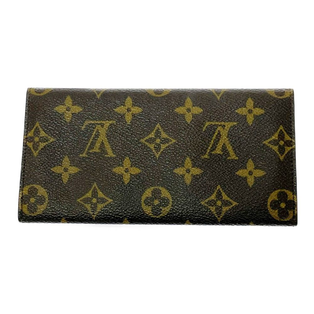 Louis Vuitton Monogram Portefeuille Long Wallet Brown — view 4