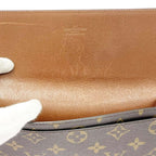 Louis Vuitton Monogram Portefeuille Long Wallet Brown — view 6