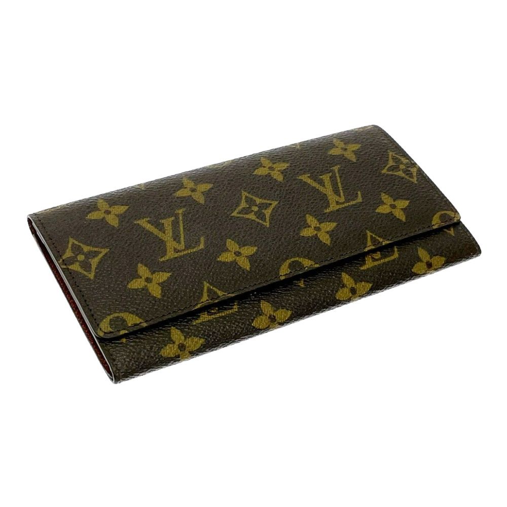 Louis Vuitton Monogram Portefeuille Long Wallet Brown — view 2