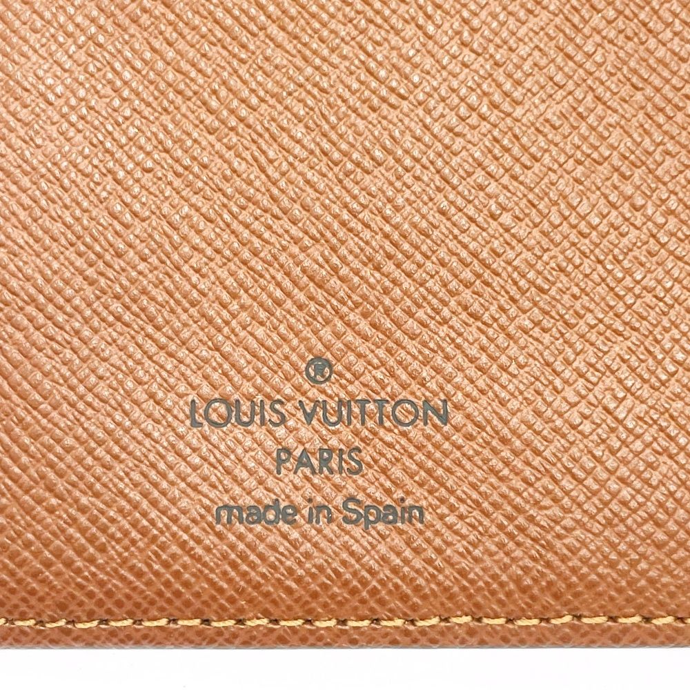 Louis Vuitton Monogram Agenda Posh Notebook Cover Brown — view 6