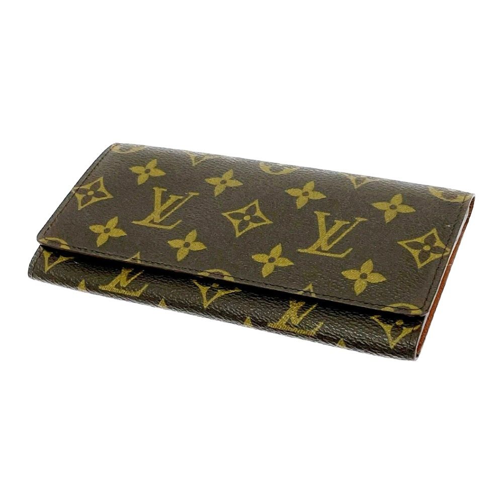 Louis Vuitton Monogram Portefeuille 3 Cult Cles Brown Long — view 3
