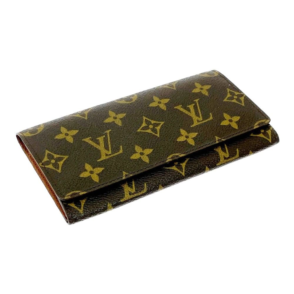 Louis Vuitton Monogram Portefeuille 3 Cult Cles Brown Long — view 2