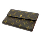 Louis Vuitton Monogram Porte Tresor Etui Papiers Brown — view 3