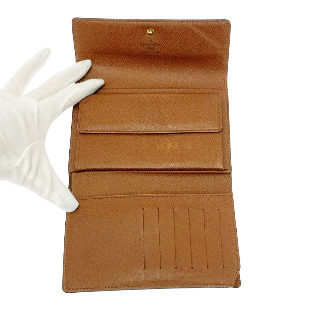 Louis Vuitton Monogram Porte Tresor Etui Papiers Brown — view 5