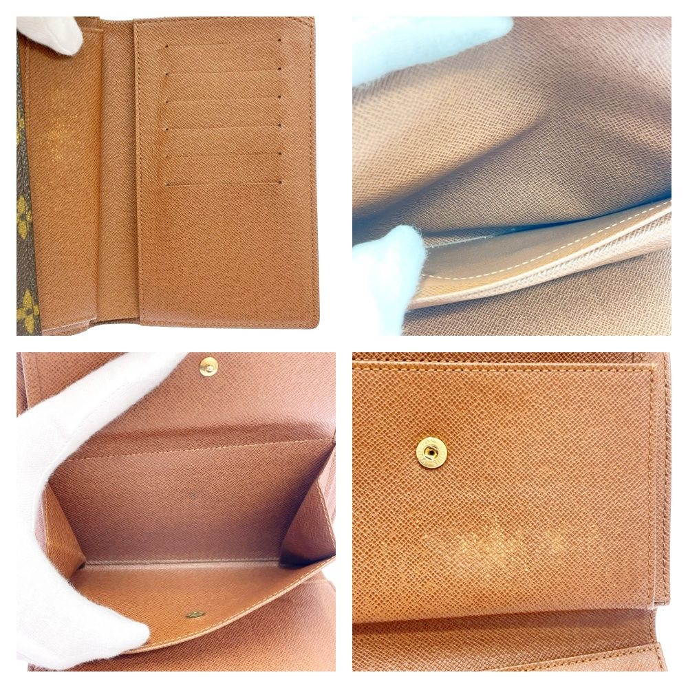 Louis Vuitton Monogram Porte Tresor Etui Papiers Brown — view 8