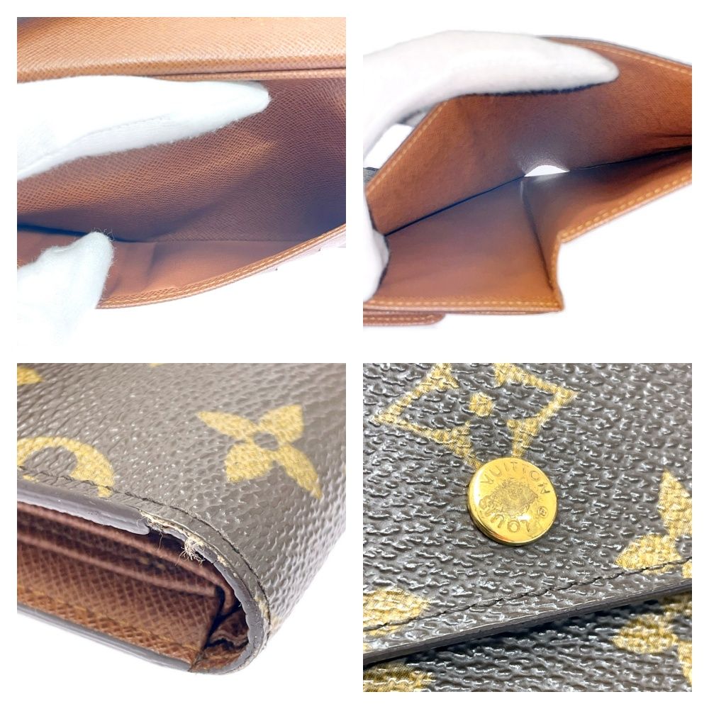 Louis Vuitton Monogram Porte Tresor Etui Papiers Brown — view 9