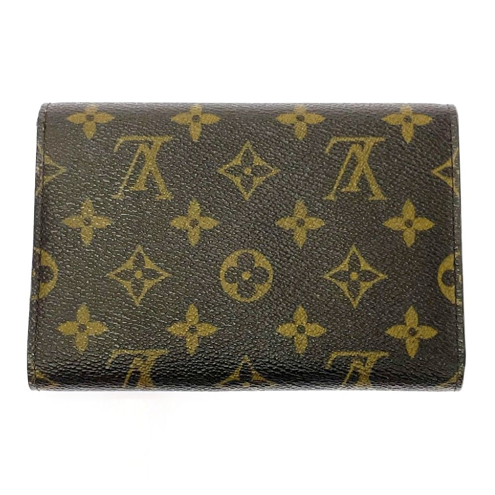 Louis Vuitton Monogram Porte Tresor Etui Papiers Brown — view 4