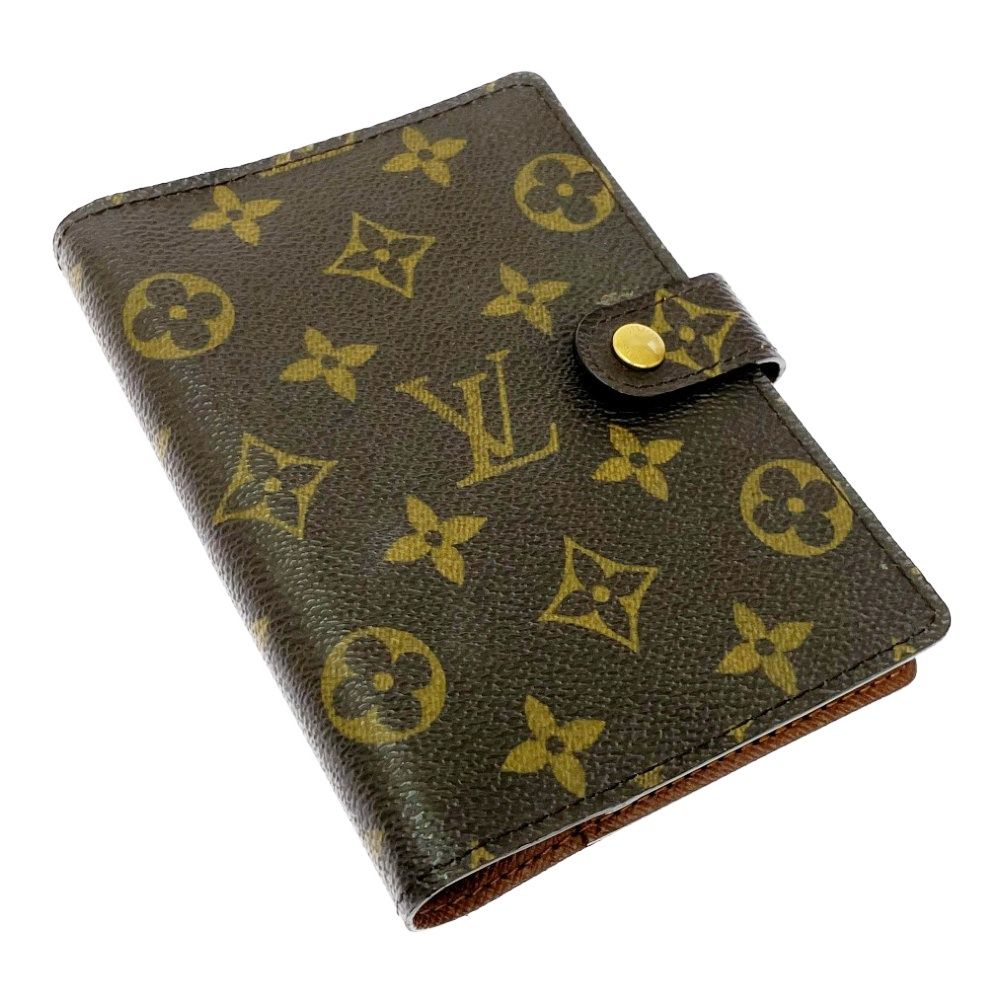 Louis Vuitton Monogram Agenda PM Notebook Cover Brown — view 2